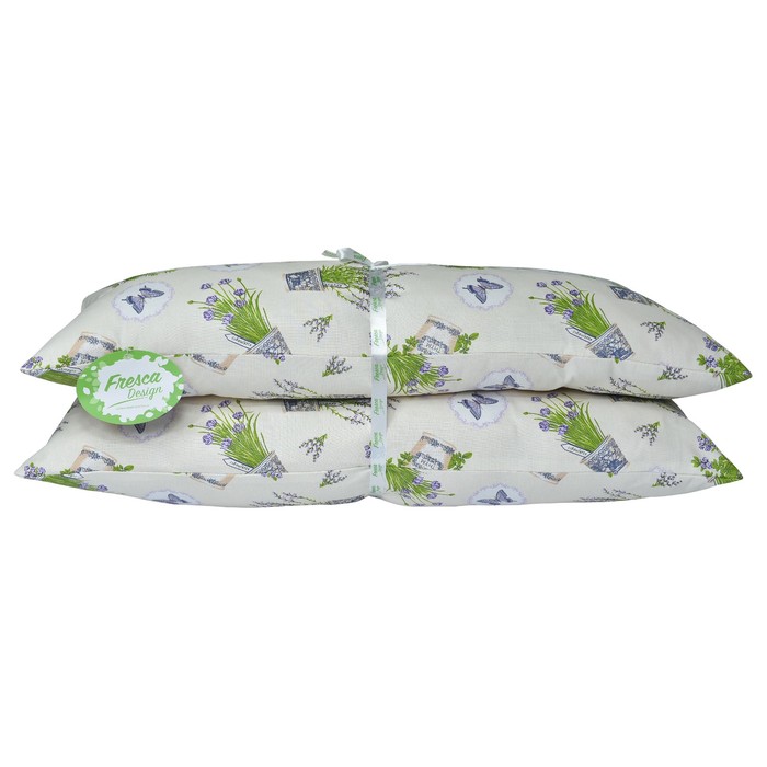 Набор подушек "Лаванда", размер 25х70 см-2 шт.