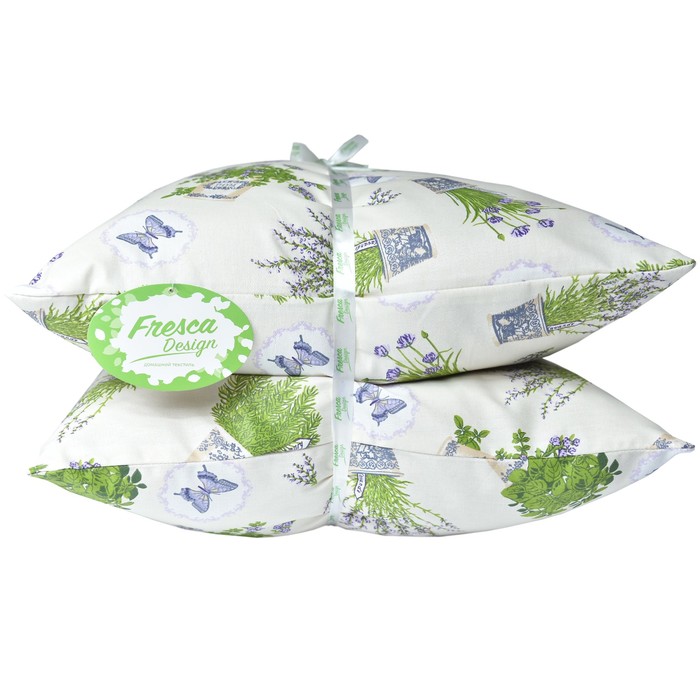 Набор подушек "Лаванда", размер 45х45 см-2 шт.