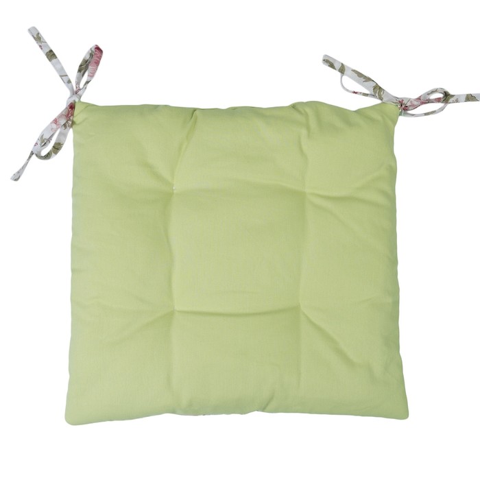 Набор сидушек English rose, размер 42х42 см-2 шт., зелёный