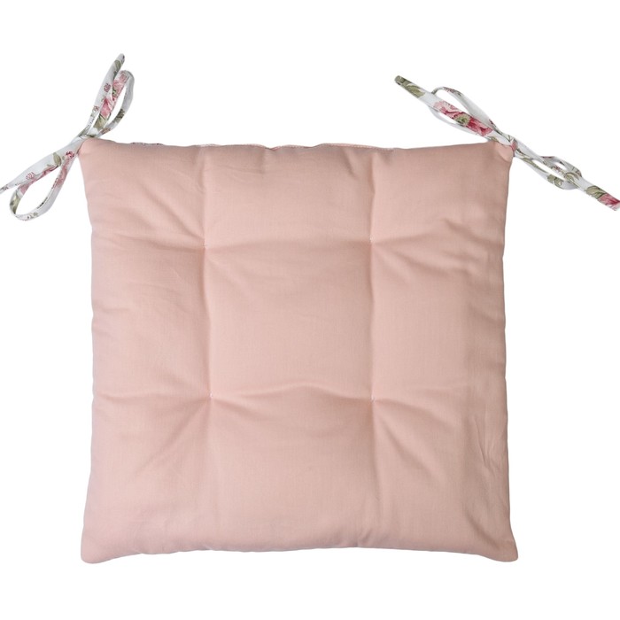 Набор сидушек English rose, размер 42х42 см-2 шт., розовый