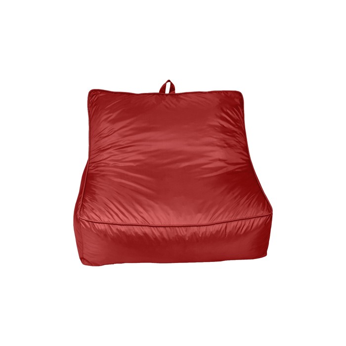 Пуф-диван, размер 110х75х75 см, бордовый