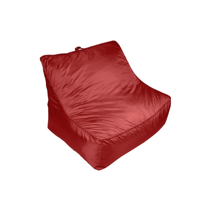 Пуф-диван, размер 110х75х75 см, бордовый