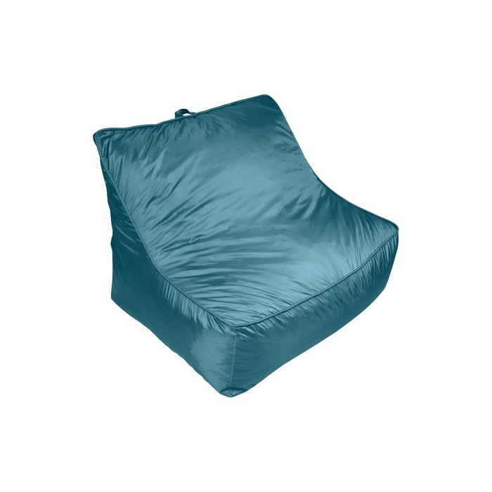 Пуф-диван, размер 110х75х75 см, голубой