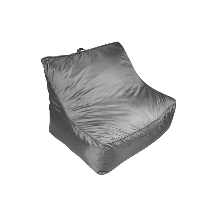 Пуф-диван, размер 110х75х75 см, серый