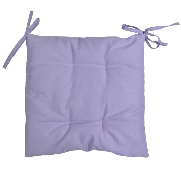Сидушка на стул "Лаванда" квадратная, размер 42х42 см