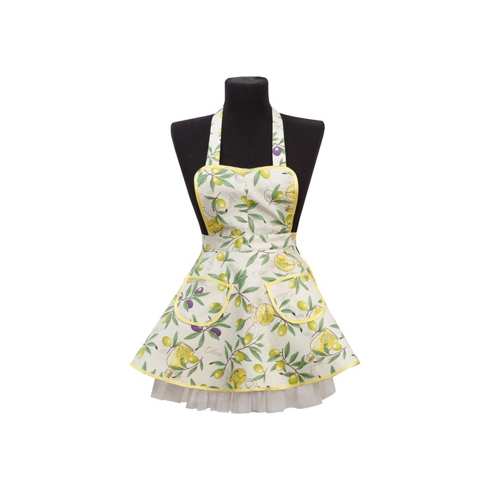 Фартук детский с сеткой Olives, длина 55 см, пояс 72 см