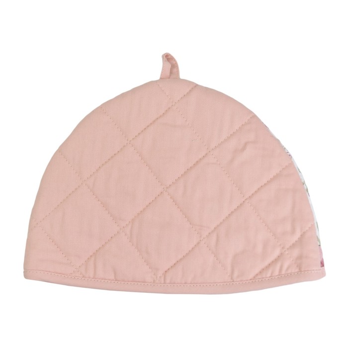 Грелка на чайник English rose, размер 25х30 см, розовый