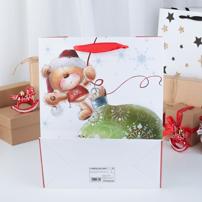 Пакет ламинированный, люкс, 33 х 45,7 х 10,2 см