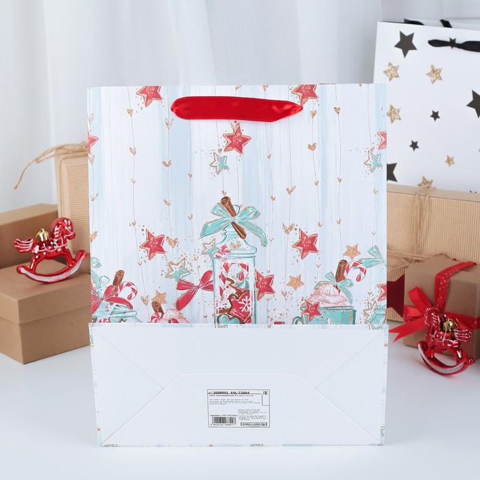 Пакет ламинированный, люкс, 33 х 45,7 х 10,2 см