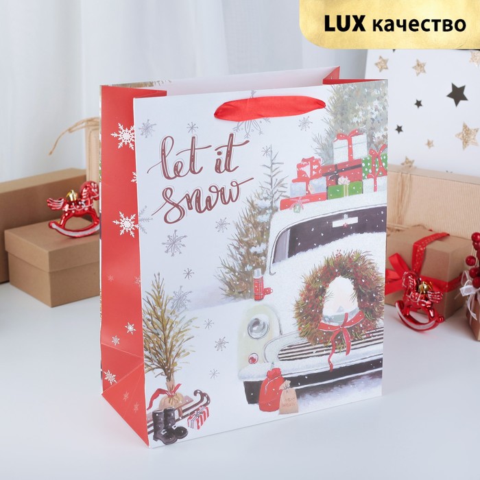 Пакет ламинированный, люкс, 26 х 32,4 х 12,7 см