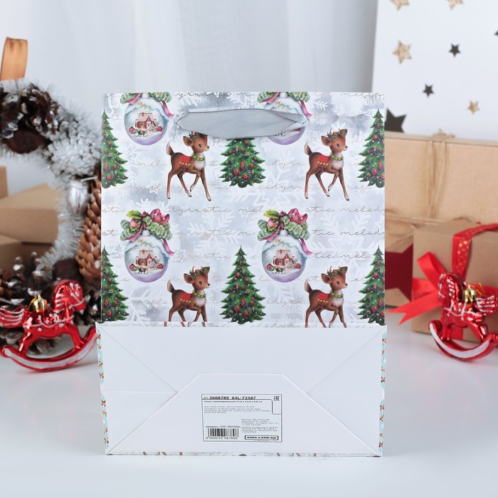 Пакет ламинированный, люкс, 17,8 х 22,9 х 9,8 см