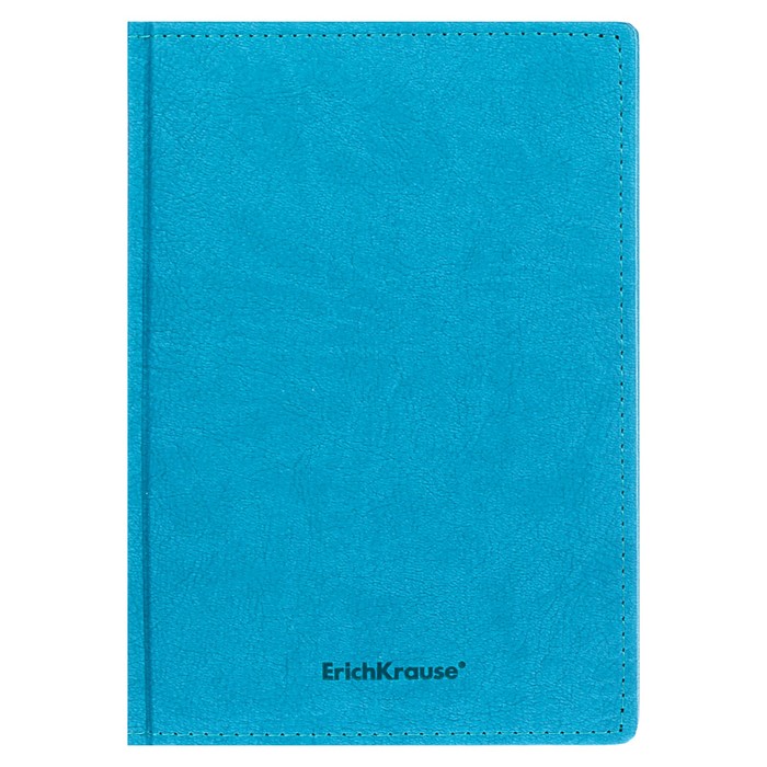 Ежедневник недатированный А5, 176 листов Erich Krause Corolla, тонированная бумага, бирюзовый