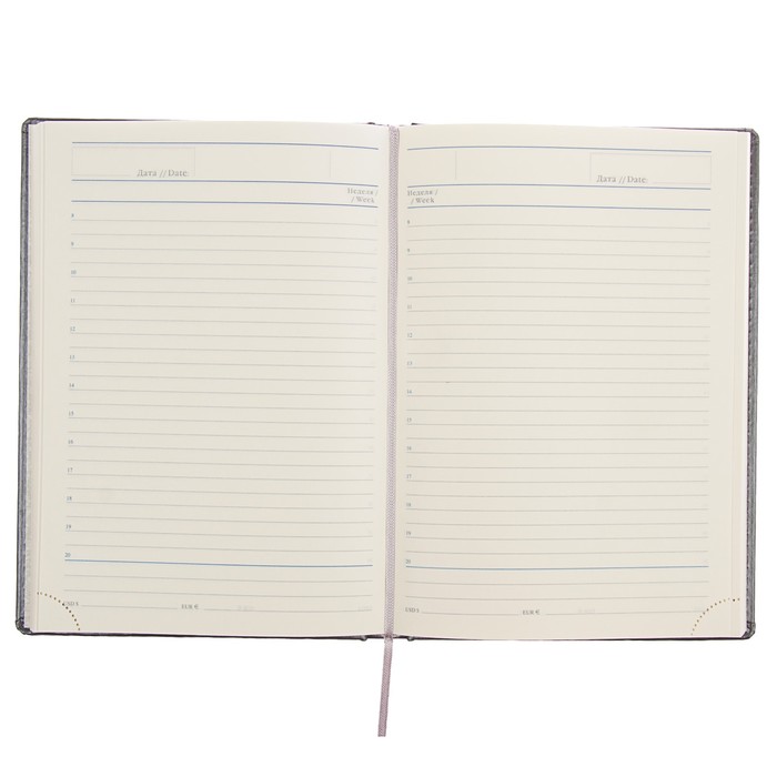 Ежедневник недатированный А5, 176 листов Erich Krause Sideral, тонированная бумага, графит