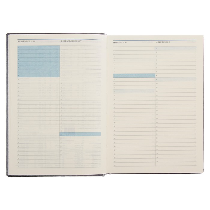 Ежедневник недатированный А5, 176 листов Erich Krause Sideral, тонированная бумага, графит