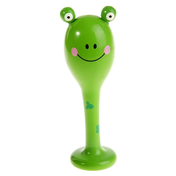 Маракас на ножке "Лягушка"