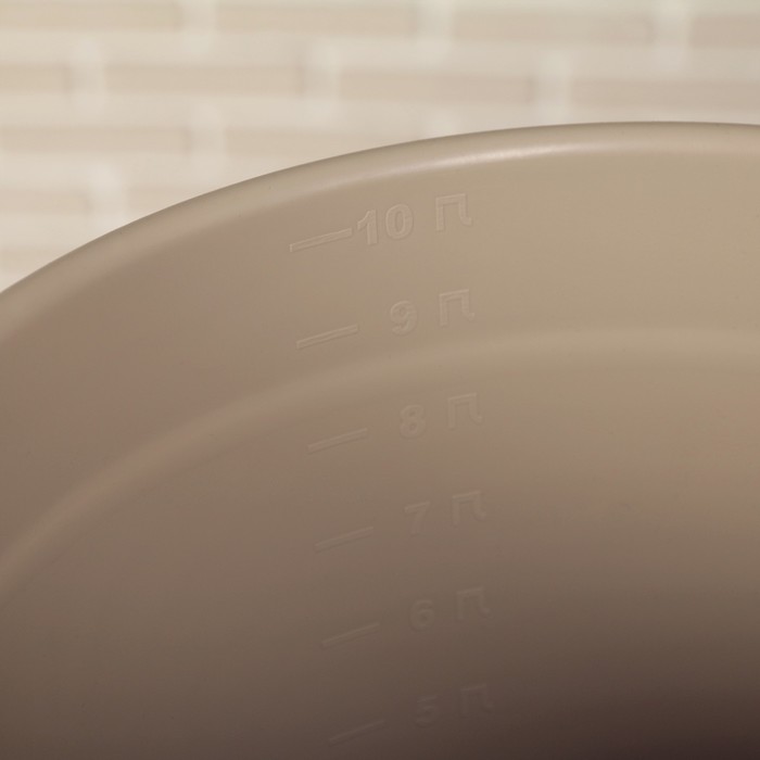 Ведро без крышки 10 л, цвет латте