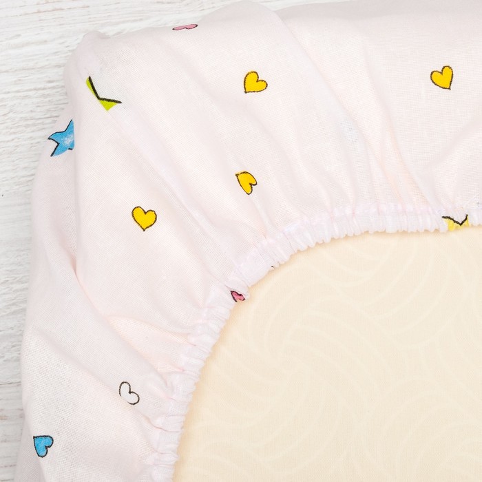 К-т в кровать Счастливчик 6пр., голубой, бязь/аэрофайбер, 120г/м, хл100%