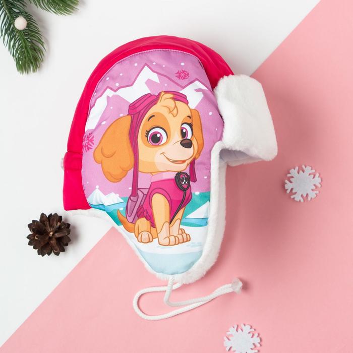 Шапка зимняя PAW PATROL "Скай" р-р 50