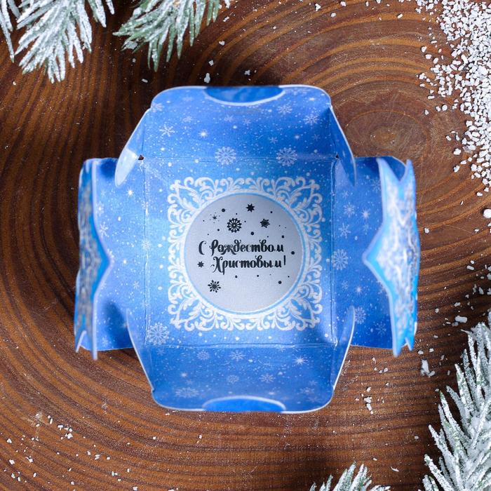 Свеча с пожеланием «Орнаментальная», 4,5 х 4,5 х 2,8 см