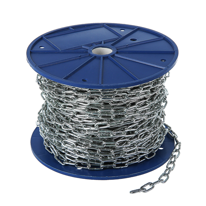 Цепь короткозвенная DIN 766, d=3 мм, в катушке 50 м