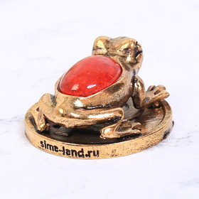 

Фигурка с камнем "Денег", лягушка