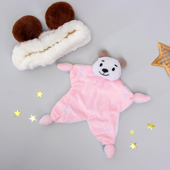 Подарочный набор "Наше чудо" (комфортер+ повязка)