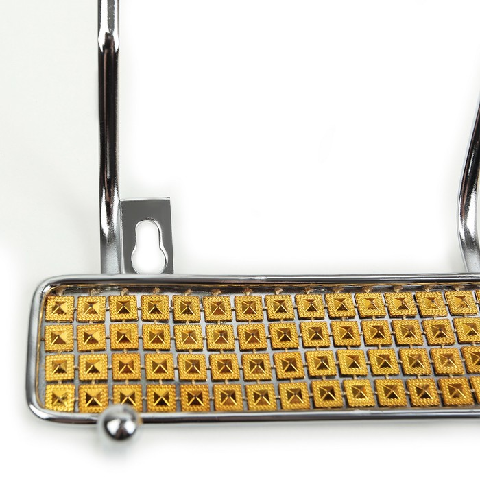 Вешалка на 5 двойных крючков 47х17х8 см, "Ромбики"