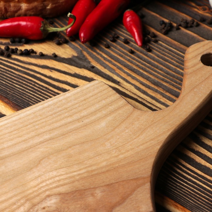 Доска авторская для подачи "Октоберфест", 36 х 15 см, массив ясеня