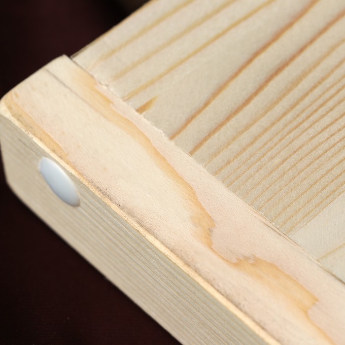 Доска для раскатки теста, массив ели, 50х40 см УЦЕНКА