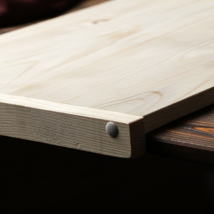 Доска для раскатки теста, массив ели, 50х40 см УЦЕНКА