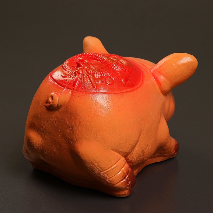 Копилка "Поросёнок с драконом", 23x17x16 см