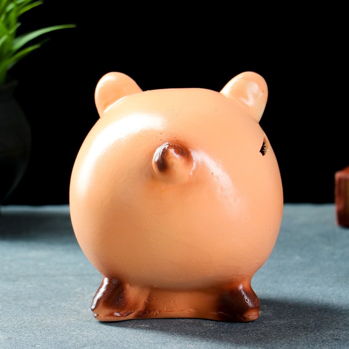 Копилка "Свинка улыбака", 16х13х14 см