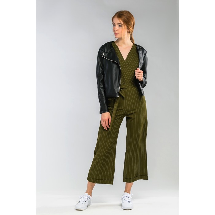 Комбинезон женский 194а цвет зелёный, р-р 44