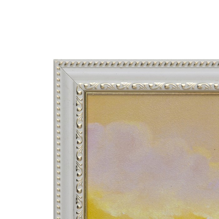 Картина "Букет на берегу" 64*104 см