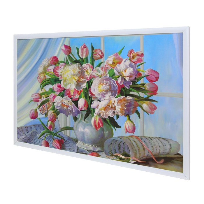 Картина "Нежные цветы" 64*104 см