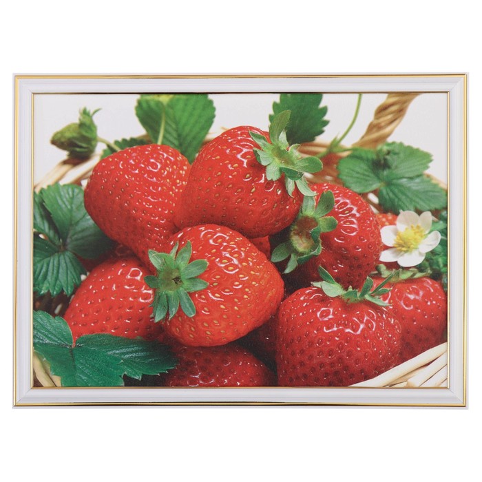 Картина "Клубничка" 28*38 см