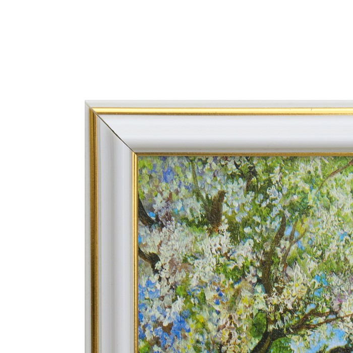 Картина "Пара лебедей" 28*38 см