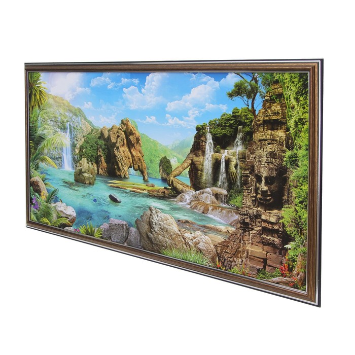 Картина "Таинственный остров" 36*72 см