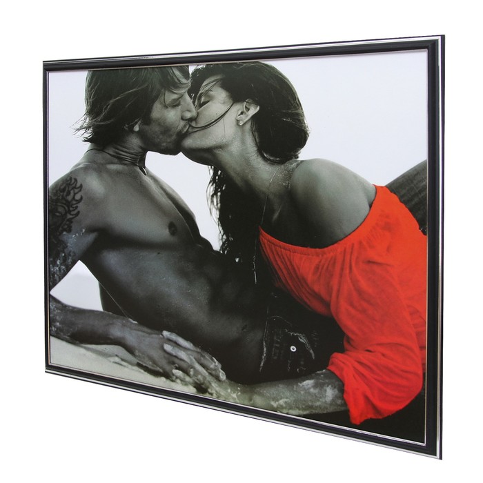 Картина "Страстный поцелуй" 53*72 см