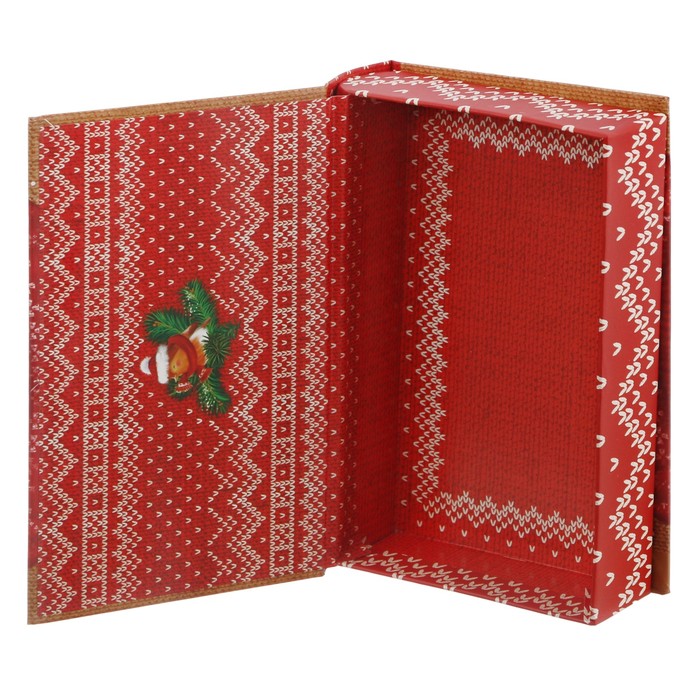 Коробка-книга подарочная «Счастья в Новом Году», 11 х 18 х 4,5 см