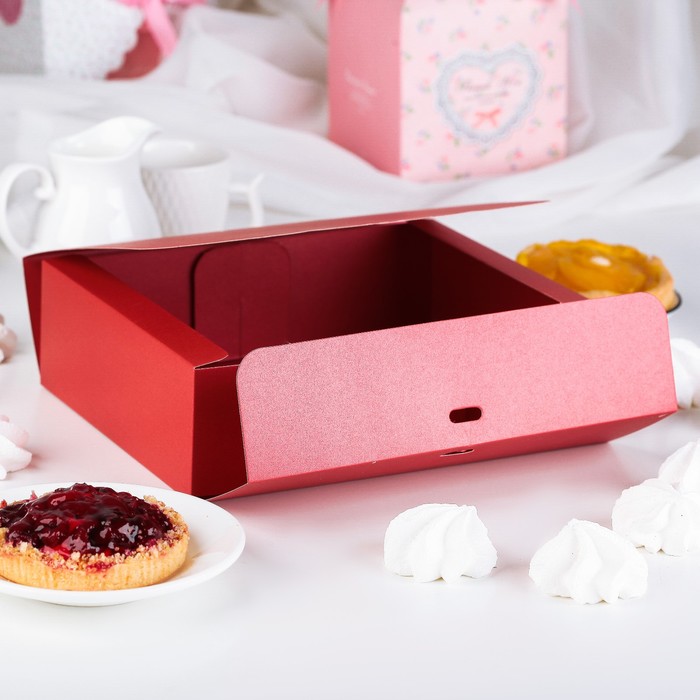 Коробка сборная для сладкого 20 х 24 х 7 см