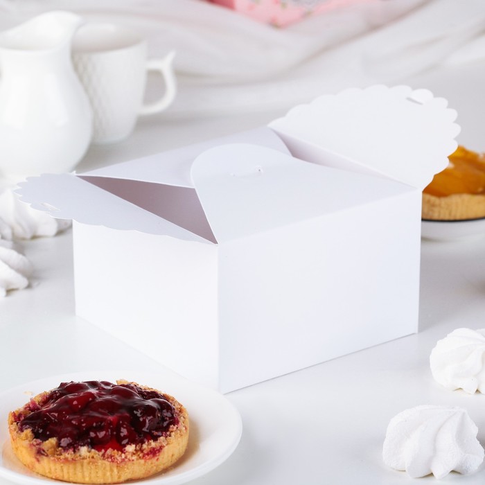 Коробка сборная для сладкого 14 х 14 х 9 см