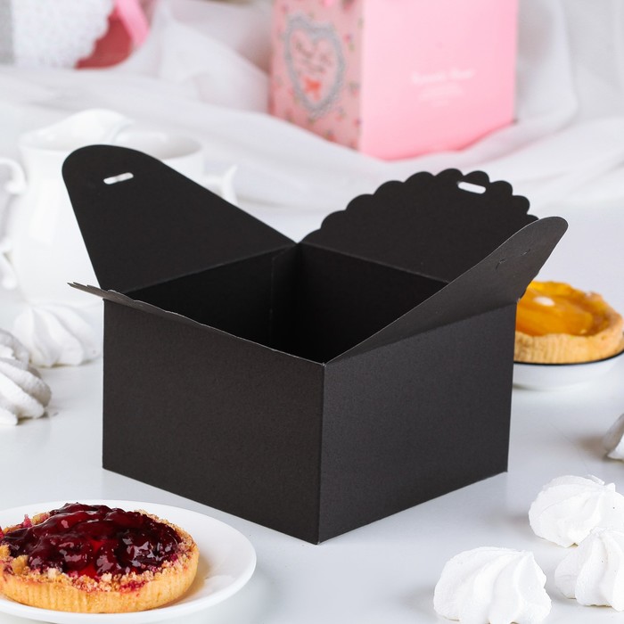 Коробка сборная для сладкого 14 х 14 х 9 см