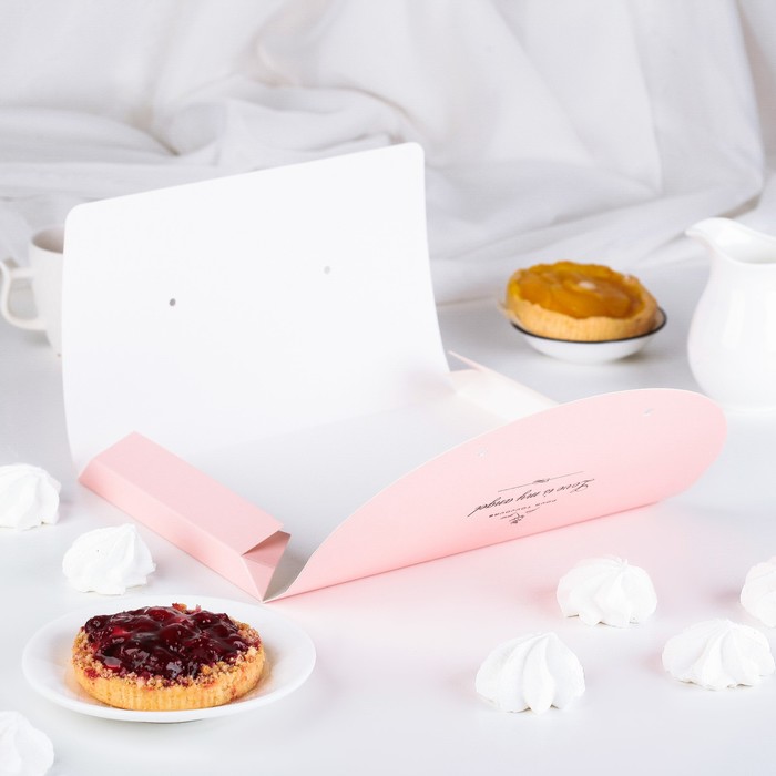 Коробка сборная для сладкого 20 х 26 х 2 см