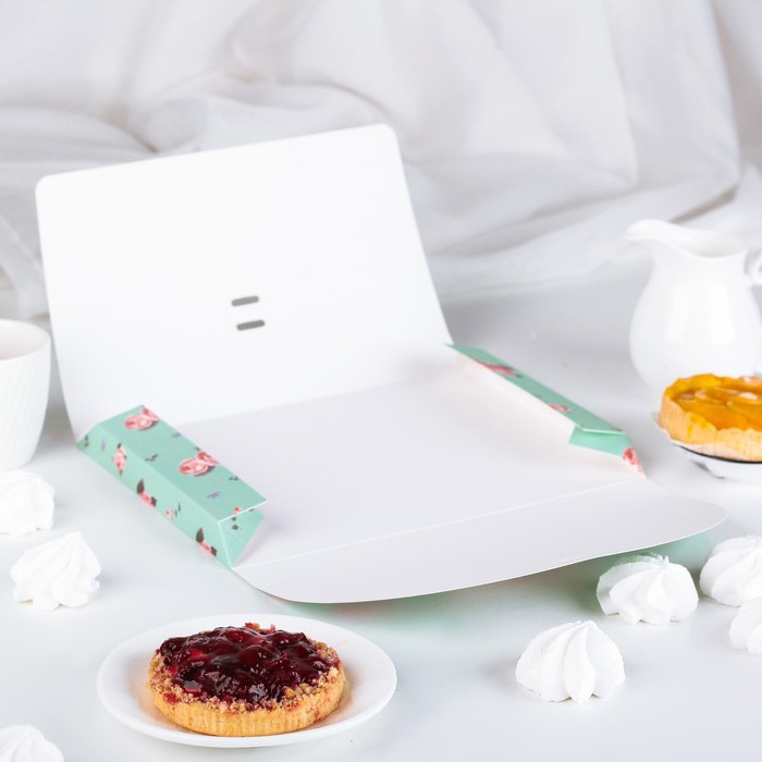 Коробка сборная для сладкого 20 х 26 х 2 см