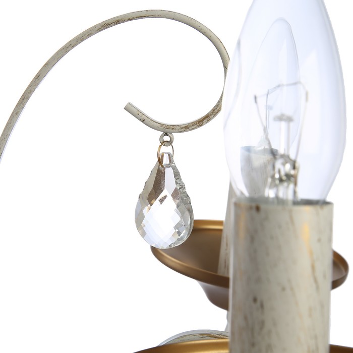 Бра "София" 2x60Вт E14 белый