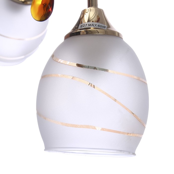 Люстра "Моника" 5x60Вт E27 золото