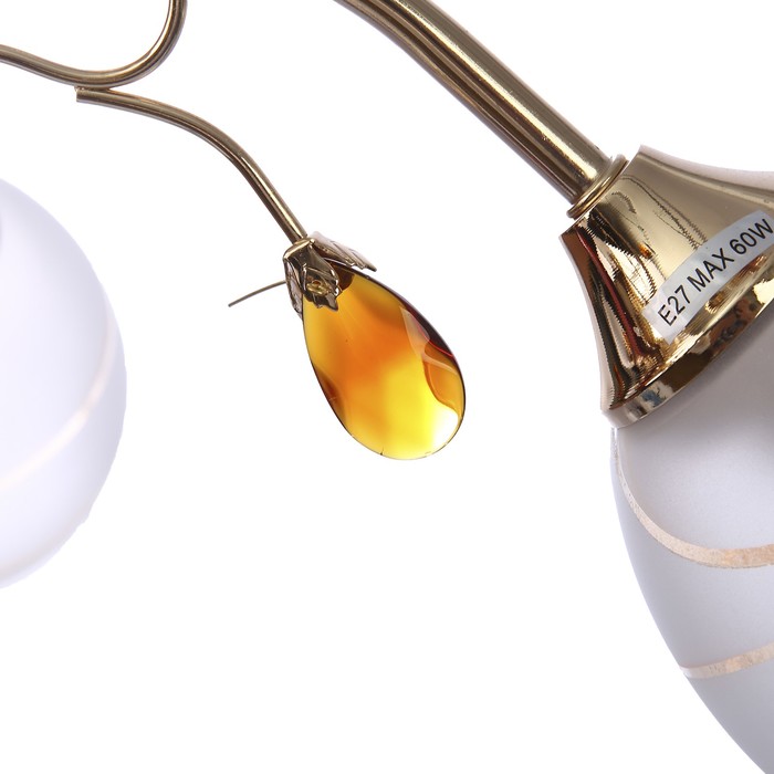 Люстра "Моника" 5x60Вт E27 золото