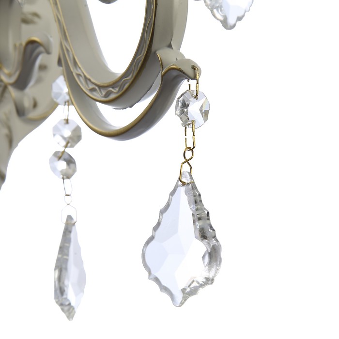 Бра "Аврелия" 1x60Вт E14 белый