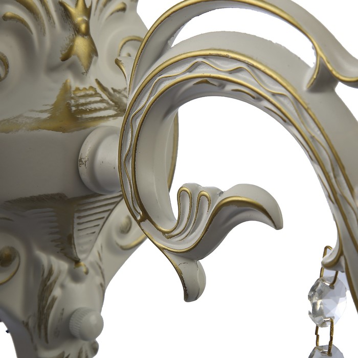 Бра "Аврелия" 1x60Вт E14 белый